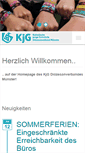 Mobile Screenshot of kjg-muenster.de